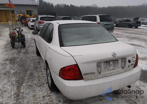 2004 Nissan Sentra 1.8S z USA, uszkodzony, nr VIN 3N1CB51D14L879073